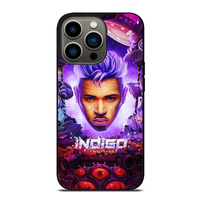 CHRIS BROWN INDIGO ALBUM COVER iPhone 13 Pro Case Cover