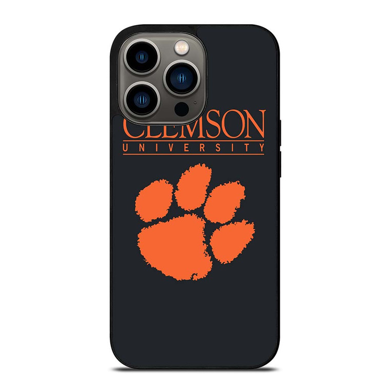 CLEMSON TIGERS SIMPEL LOGO iPhone 13 Pro Case Cover