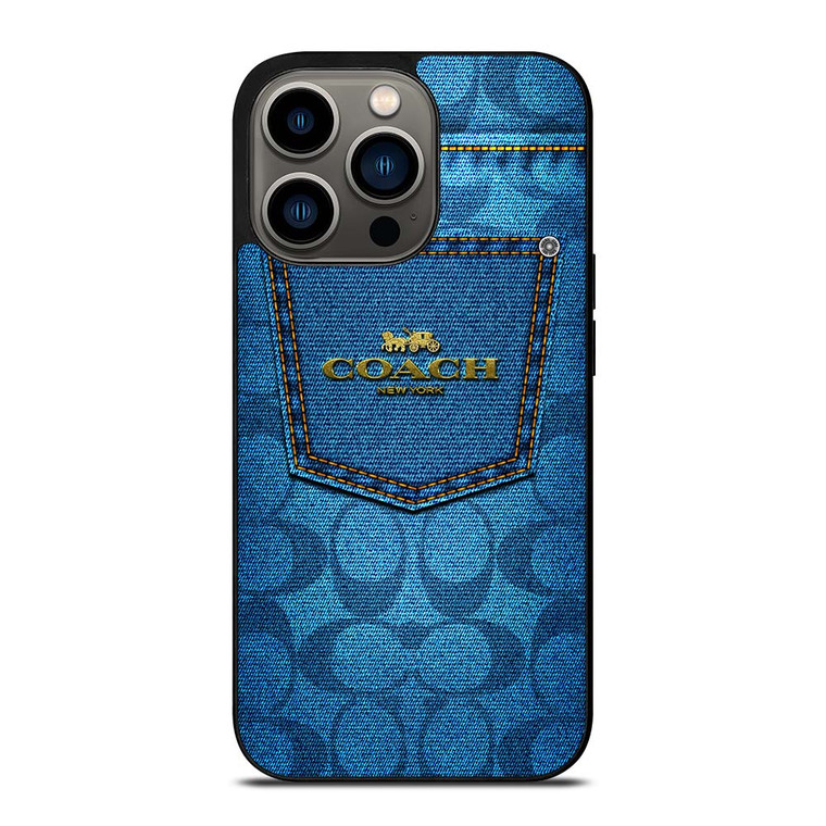 COACH JEANS iPhone 13 Pro Case Cover
