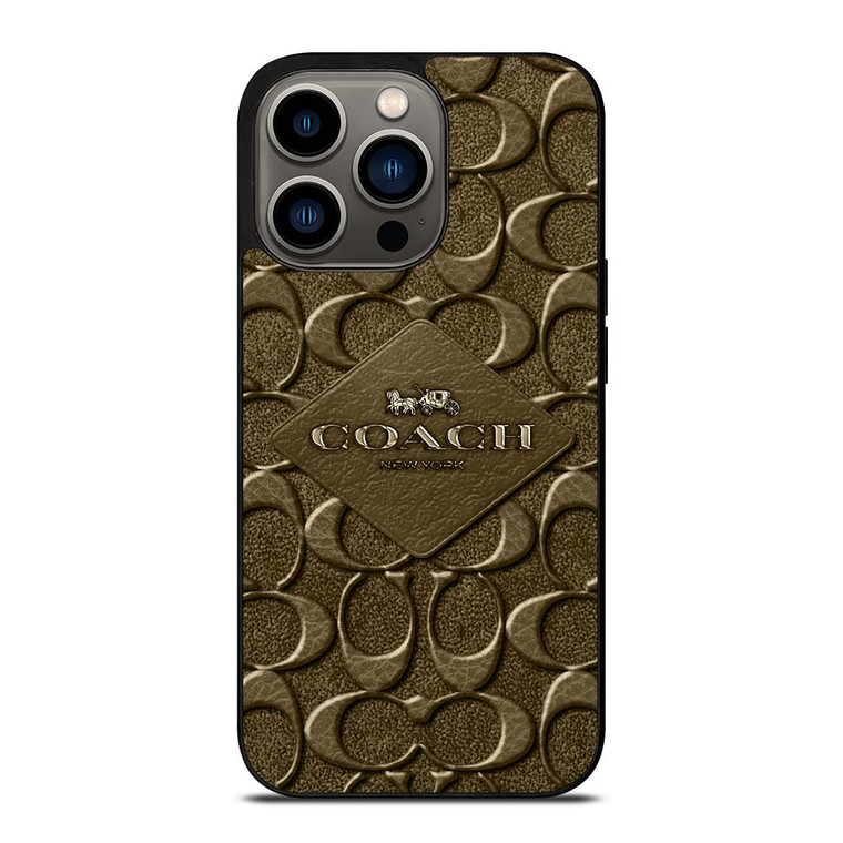 COACH NEW YORK LOGO 2 iPhone 13 Pro Case Cover