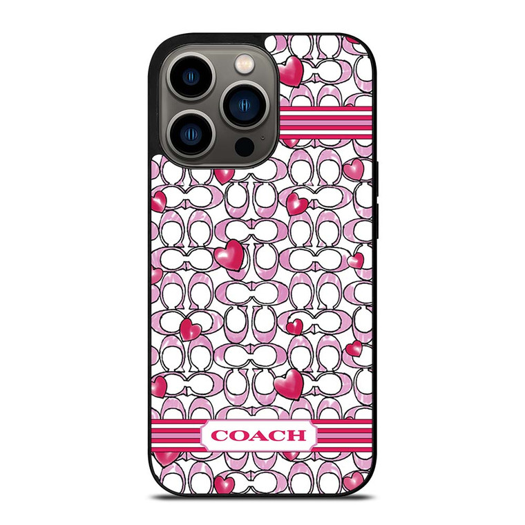 COACH NEW YORK LOVE iPhone 13 Pro Case Cover