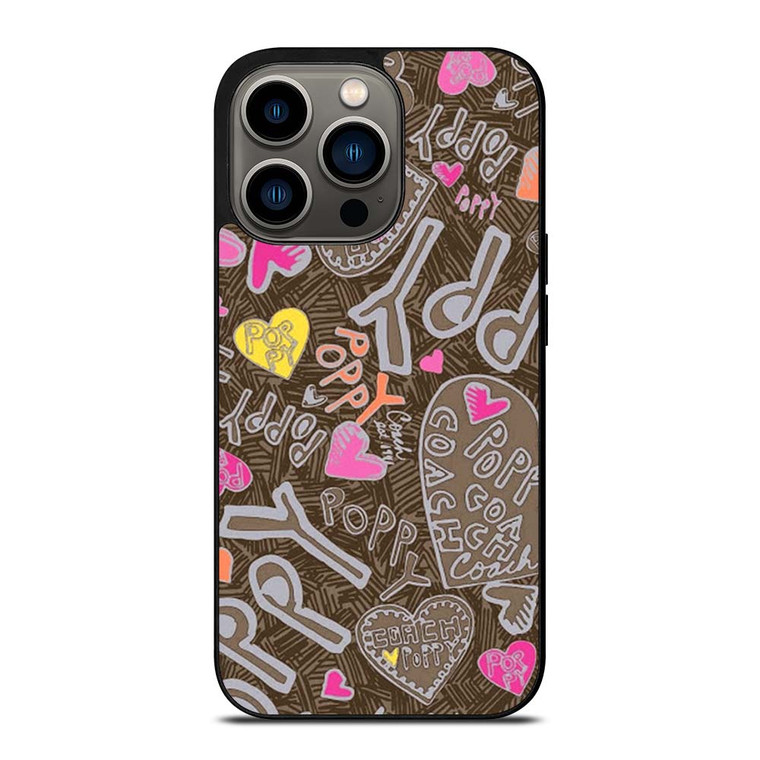 COACH NEW YORK NEW POOPY iPhone 13 Pro Case Cover
