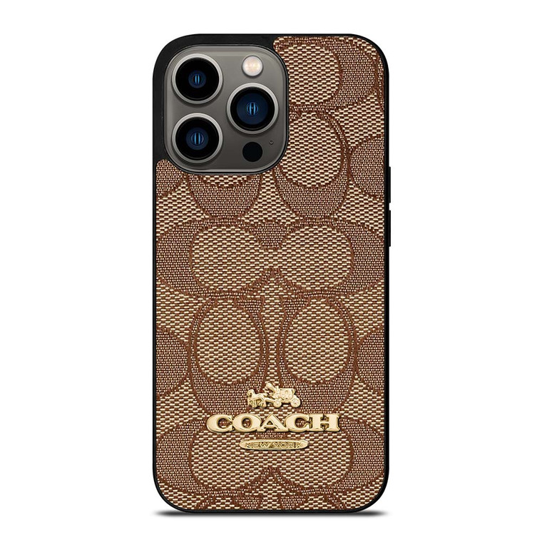 COACH NEW YORK PATTERN iPhone 13 Pro Case Cover