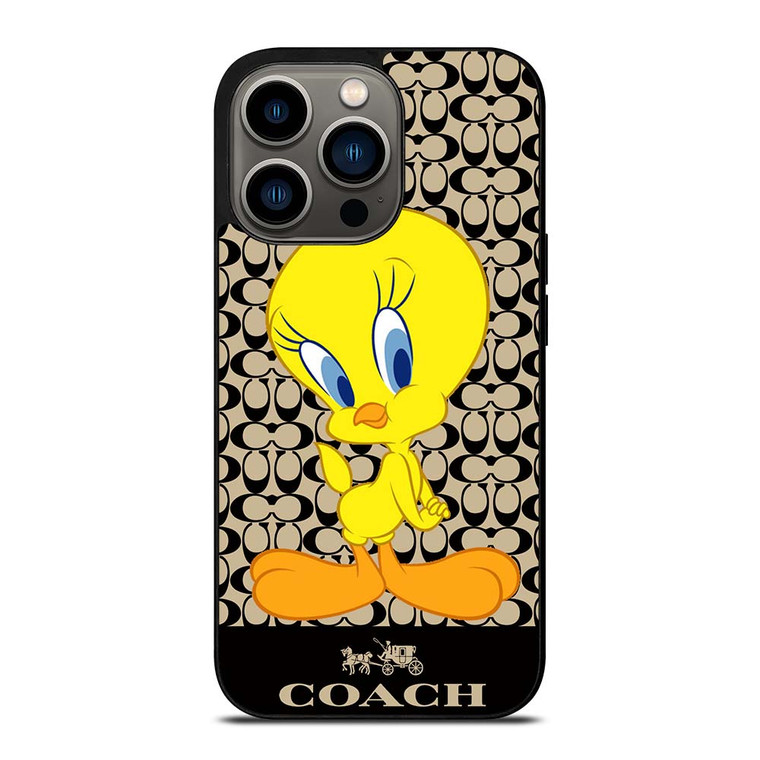 COACH NEW YORK TWEETY BIRD iPhone 13 Pro Case Cover