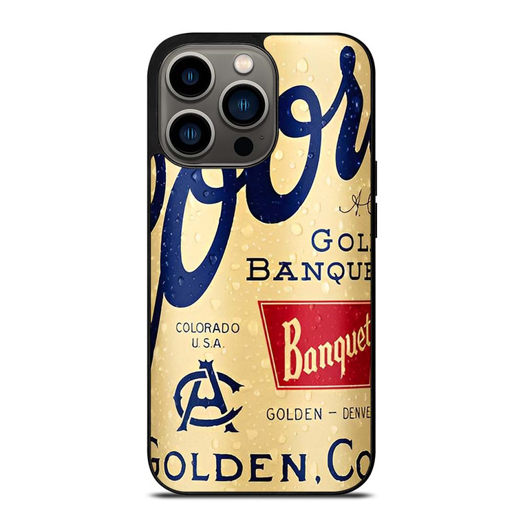 COORS GOLDEN BOTTLE iPhone 13 Pro Case Cover