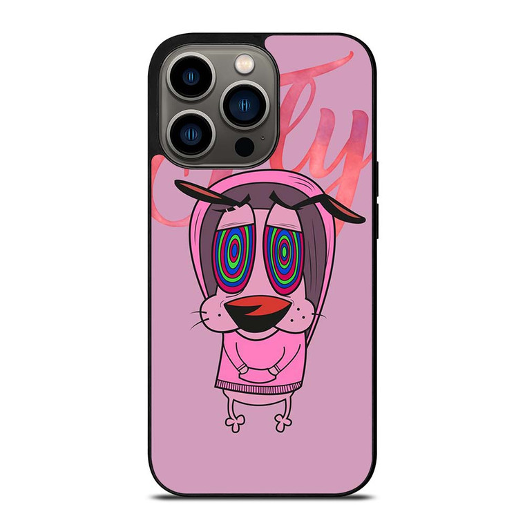 COURAGE THE COWARDLY DOG FLY iPhone 13 Pro Case Cover