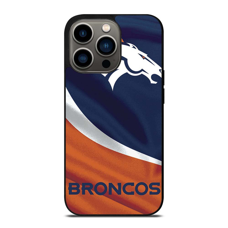 DENVER BRONCOS NFL TEAM FLAG iPhone 13 Pro Case Cover DENVER BRONCOS NFL TEAM FLAG iPhone 13 Pro Case Cover