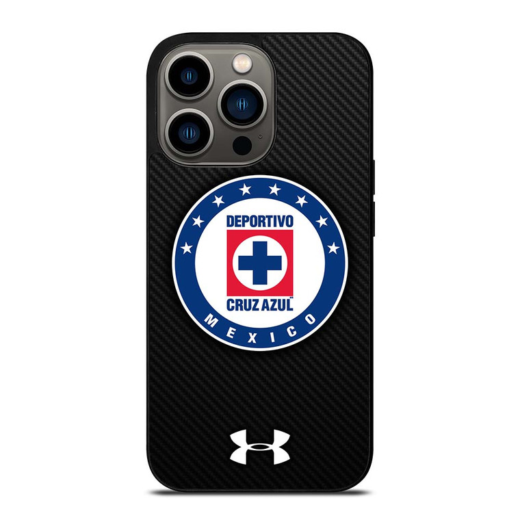 DEPORTIVO CRUZ AZUL CARBON LOGO iPhone 13 Pro Case Cover