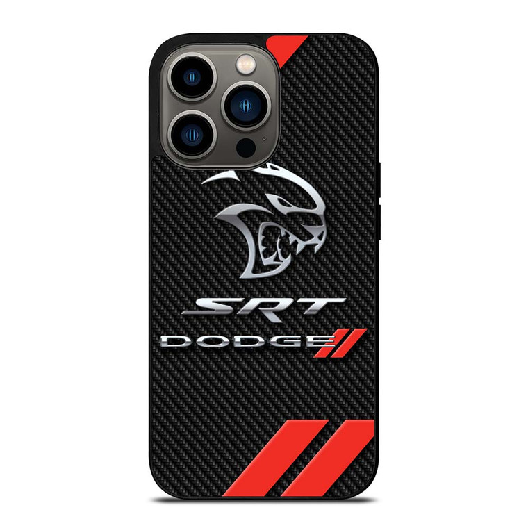 DODGE SRT CARBON LOGO iPhone 13 Pro Case Cover