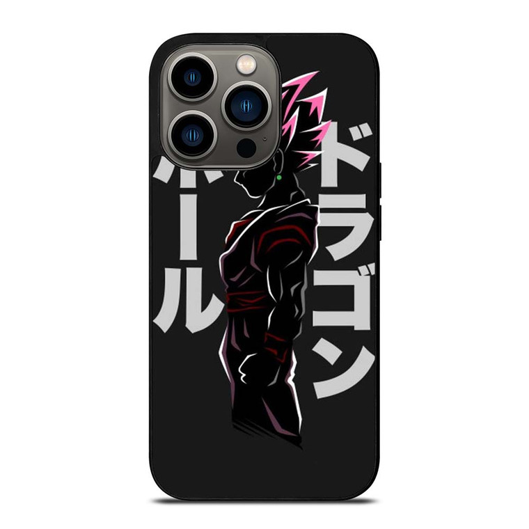 DRAGON BALL SUPER BLACK GOKU SSJ ROSE iPhone 13 Pro Case Cover