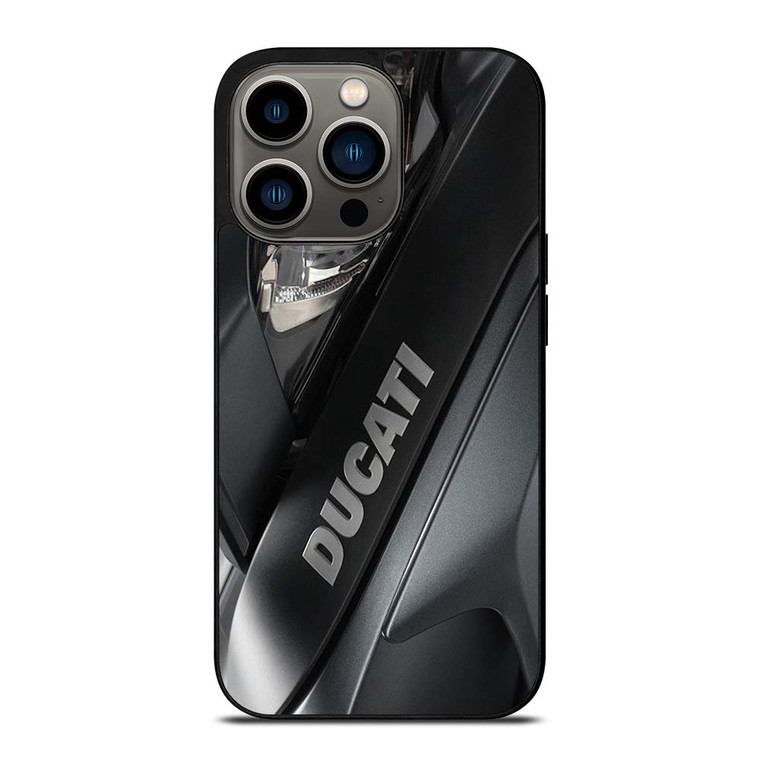 DUCATI BLACK LOGO EMBLEM iPhone 13 Pro Case Cover
