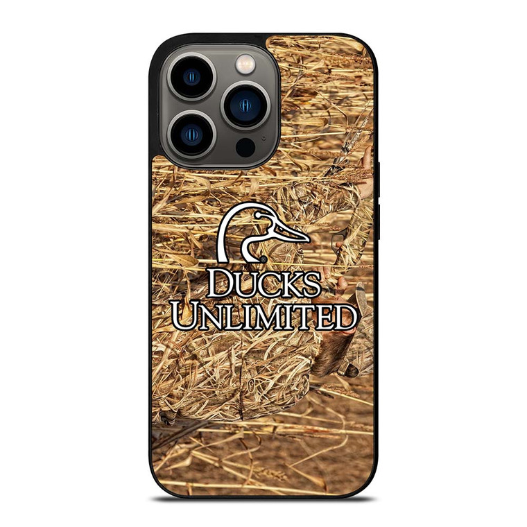 DUCKS UNLIMITED CAMO LOGO iPhone 13 Pro Case Cover