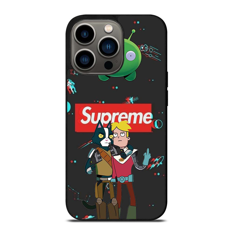 FINAL SPACE SUPREME CARTOON iPhone 13 Pro Case Cover