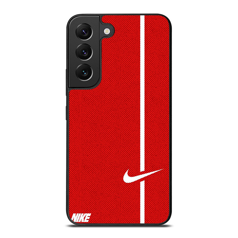 NIKE LOGO RED STRIPE Samsung Galaxy S22 Plus Case Cover NIKE LOGO RED STRIPE Samsung Galaxy S22 Plus Case Cover