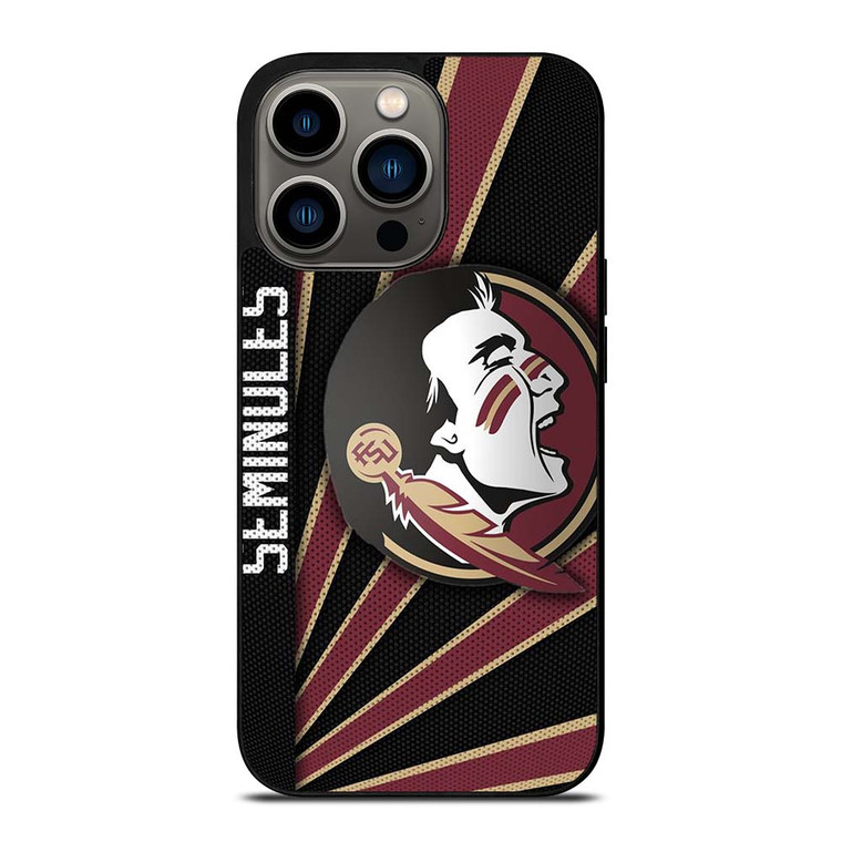 FLORIDA STATE FSU NFL LOGO iPhone 13 Pro Case Cover