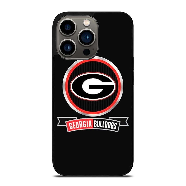 GEORGIA BULLDOGS UNIVERSITY NFL LOGO iPhone 13 Pro Case Cover