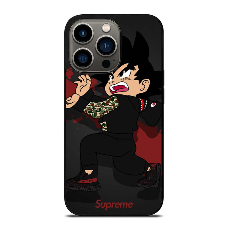 GOKU KIDS BAPE SHARK SUPREME iPhone 13 Pro Case Cover