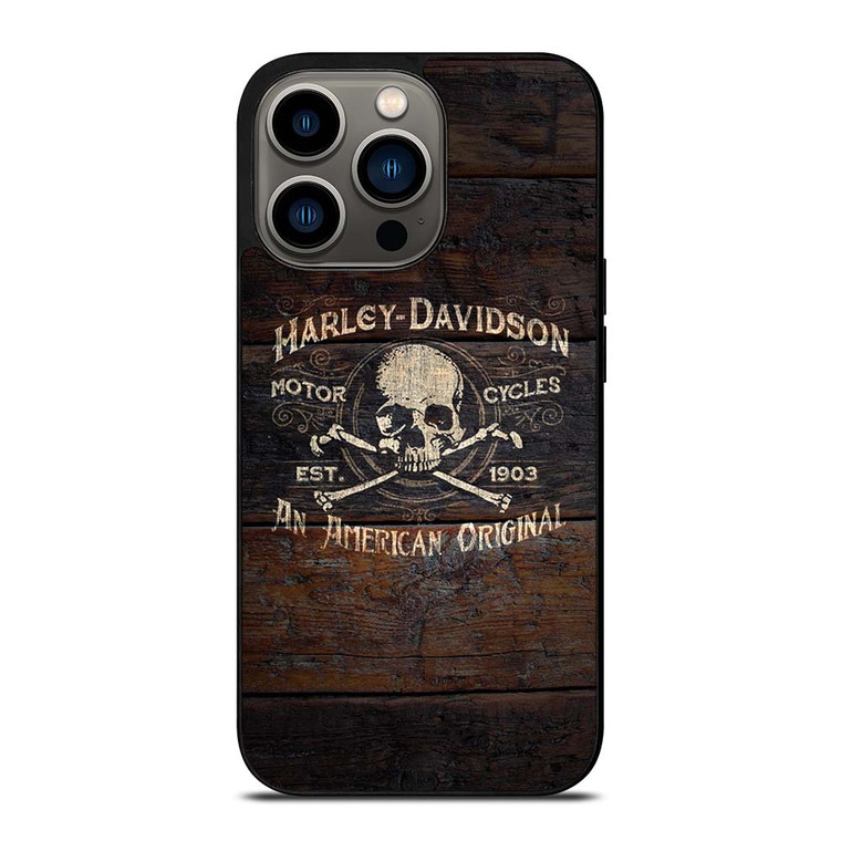 HARLEY RIDE WOOD iPhone 13 Pro Case Cover