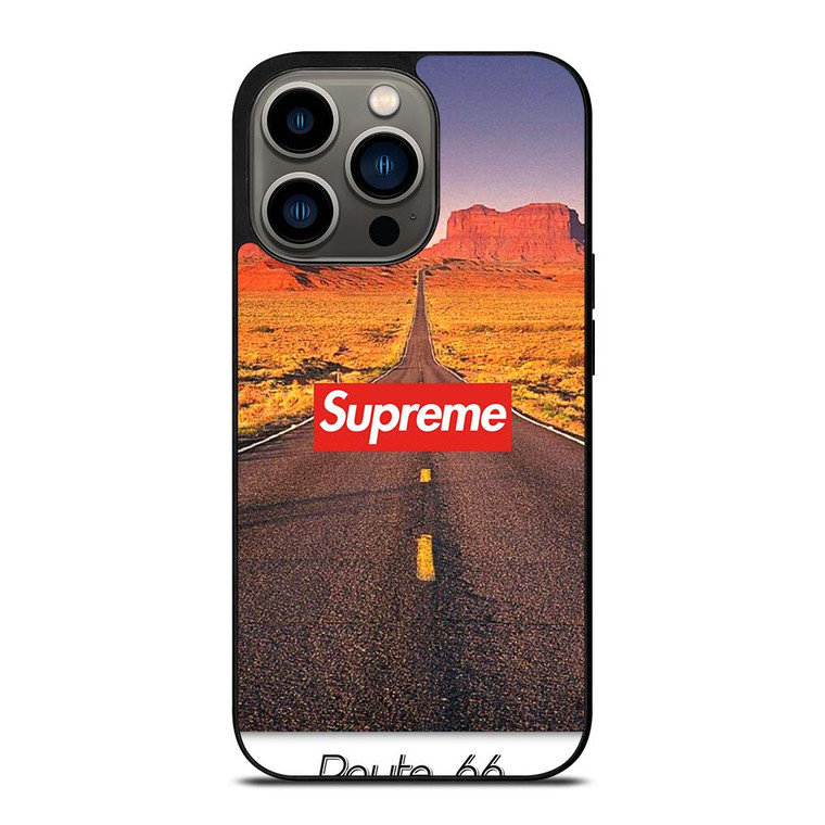 HISTORICAL ROUTE 66 US SUPREME iPhone 13 Pro Case Cover