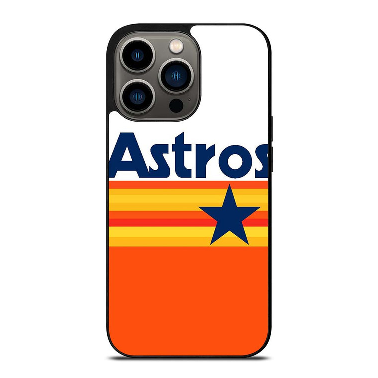 HOUSTON ASTROS STRIPE iPhone 13 Pro Case Cover