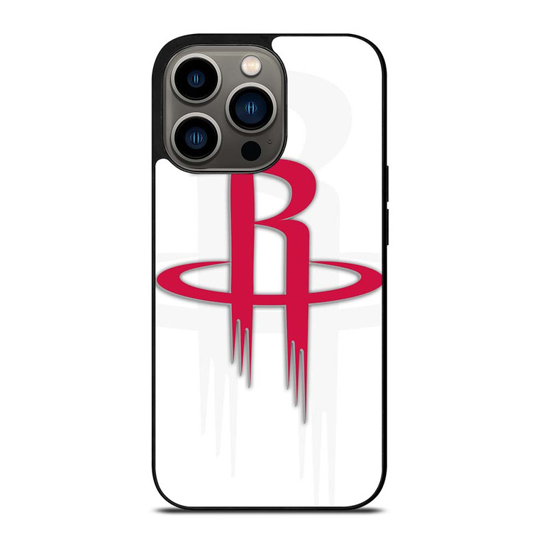 HOUSTON ROCKETS WHITE LOGO iPhone 13 Pro Case Cover