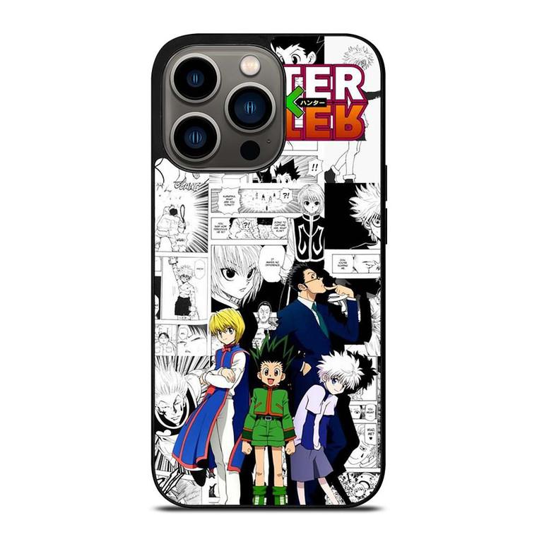 HUNTER X HUNTER COMIC BOOKS iPhone 13 Pro Case Cover