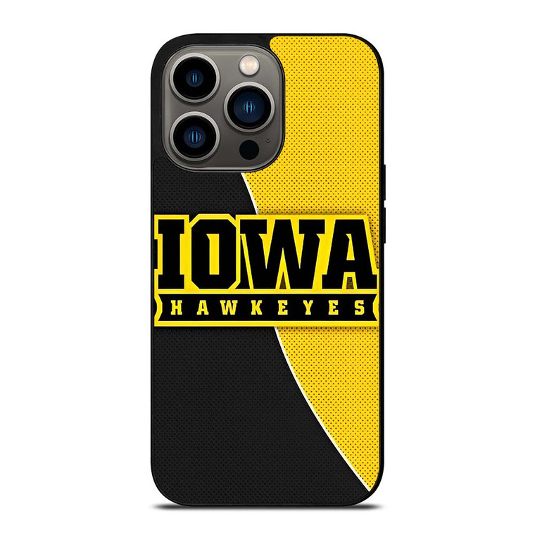 IOWA HAWKEYES UNIVERSITY FOOTBALL iPhone 13 Pro Case Cover