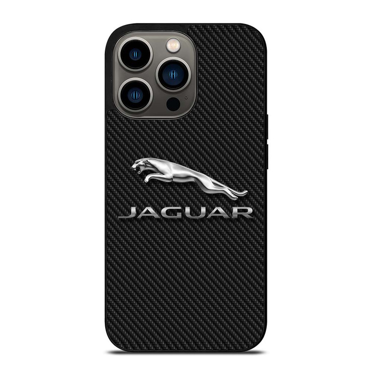 JAGUAR LOGO CARBON iPhone 13 Pro Case Cover