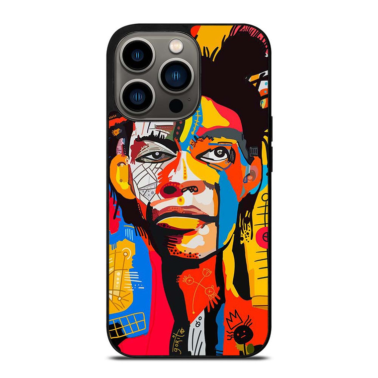JEAN MICHEL BASQUIAT PORTRAIT iPhone 13 Pro Case Cover