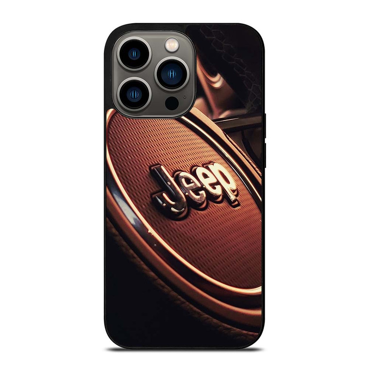 JEEP STEERING WHEEL LOGO iPhone 13 Pro Case Cover