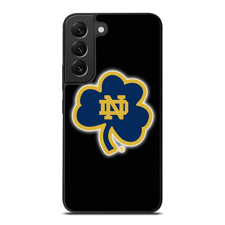 NOTRE DAME FOOTBALL LEAF CLOVER Samsung Galaxy S22 Plus Case Cover