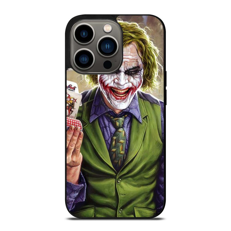 JOKER HEATH LEDGER ART 2 iPhone 13 Pro Case Cover