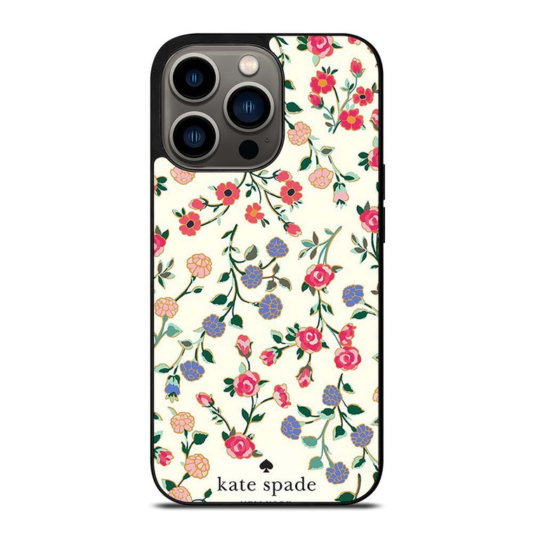 KATE SPADE FLOWER PATTERN iPhone 13 Pro Case Cover