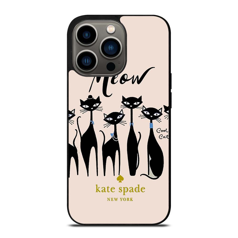 KATE SPADE MEOW CAT iPhone 13 Pro Case Cover