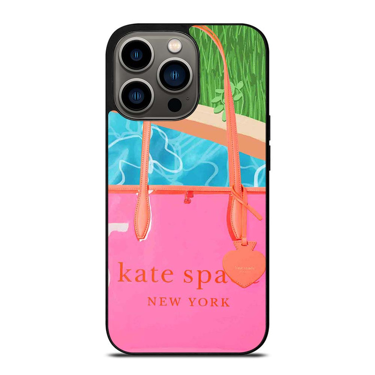 KATE SPADE NEW YORK BAG DRAWING iPhone 13 Pro Case Cover