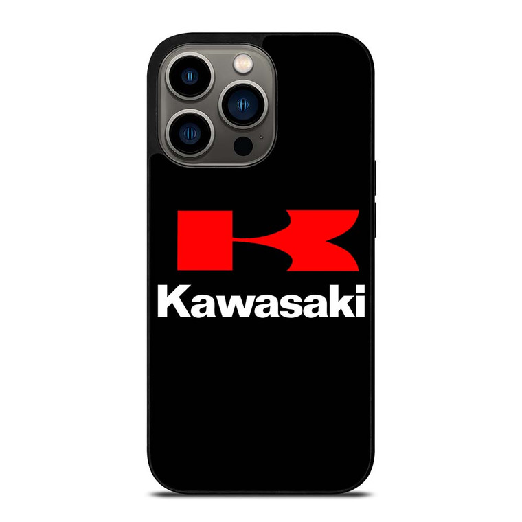 KAWASAKI MOTOR RED LOGO iPhone 13 Pro Case Cover