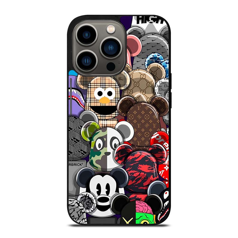 KAWS ALL CHARACTER ICON iPhone 13 Pro Case Cover