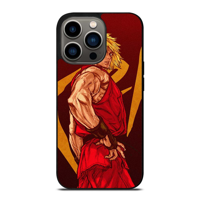 KEN MASTERS STREET FIGHTER GAMES 2 iPhone 13 Pro Case Cover