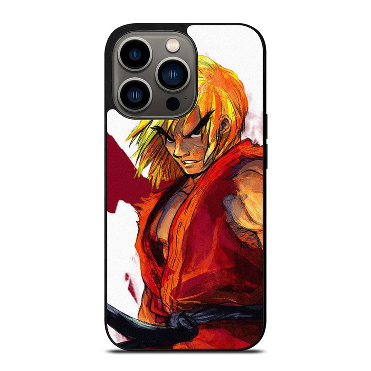 KEN MASTERS STREET FIGHTER GAMES iPhone 13 Pro Case Cover