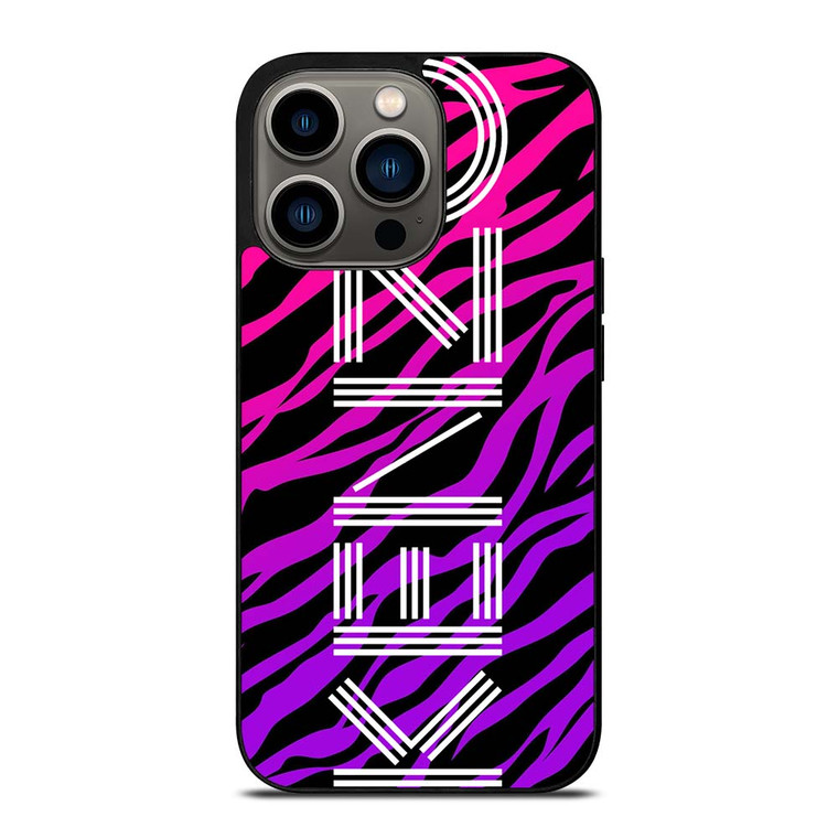 KENZO PARIS TIGER PURPLE iPhone 13 Pro Case Cover