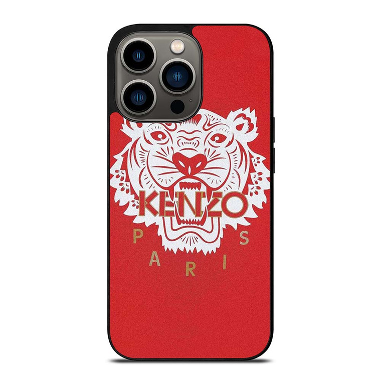 KENZO PARIS TIGER RED iPhone 13 Pro Case Cover