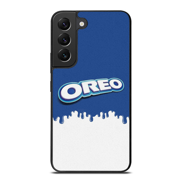OREO CHOCOLATE MILK COOKIES LOGO Samsung Galaxy S22 Plus Case Cover