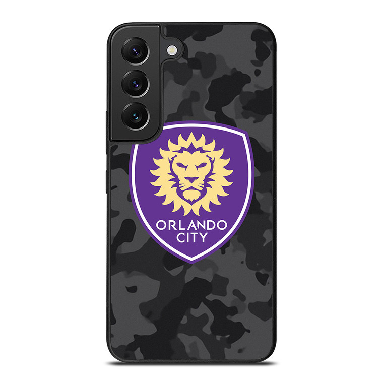 ORLANDO CITY SC MLS BLACK CAMO Samsung Galaxy S22 Plus Case Cover