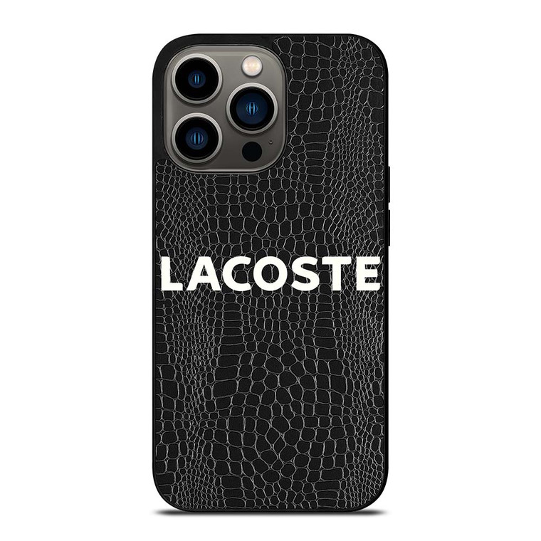 LACOSTE CROCODILE SKIN iPhone 13 Pro Case Cover