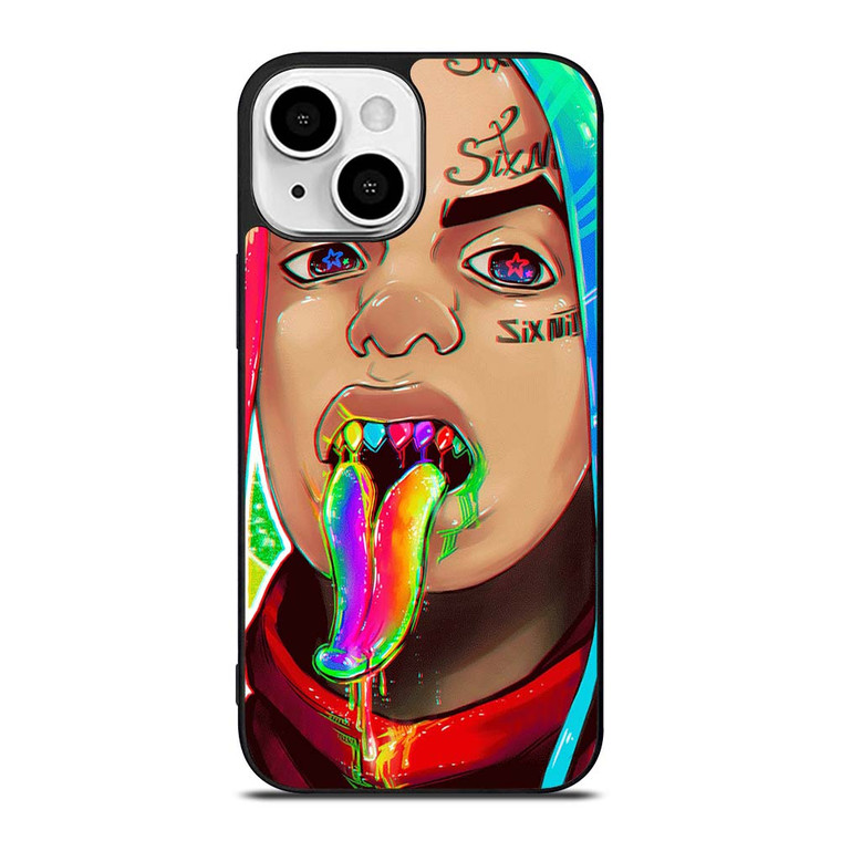 6IX9INE SIX NINE FACE iPhone 13 Mini Case Cover