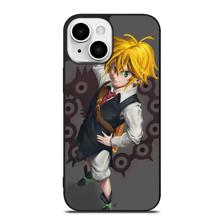 7 DEADLY SINS MELIODAS ART iPhone 13 Mini Case Cover