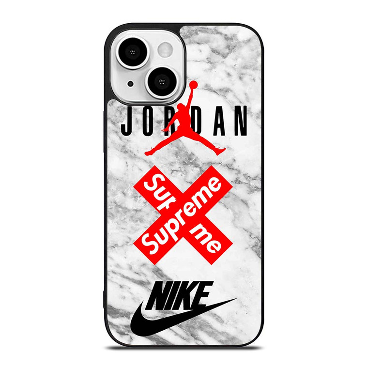 AIR JORDAN MARBLE SUPREME NIKE iPhone 13 Mini Case Cover