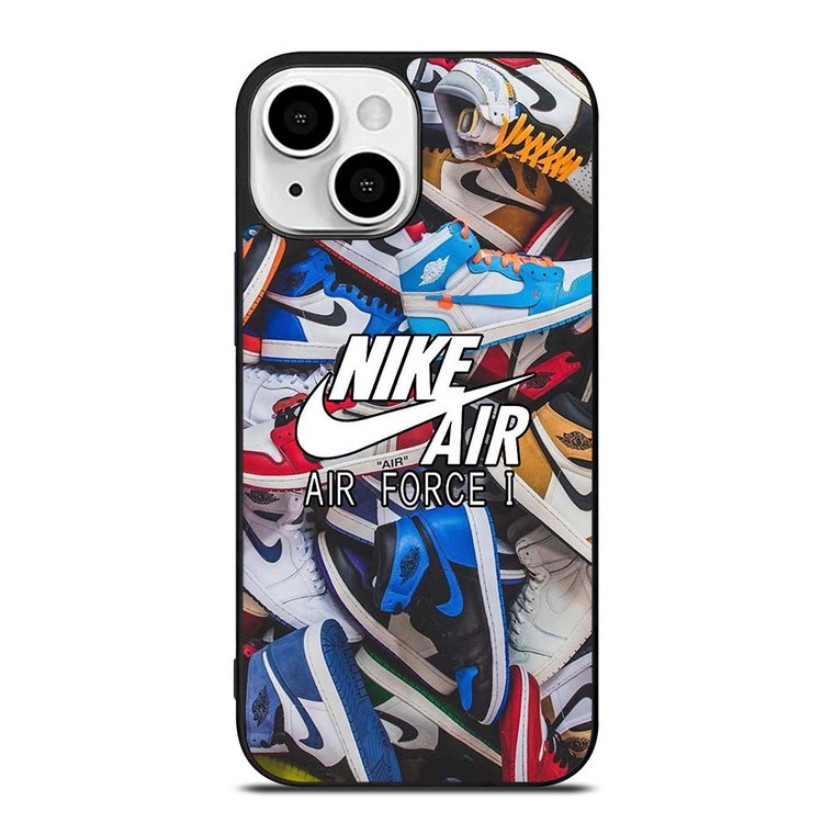 AIR JORDAN NIKE SNEAKERS COLLAGE iPhone 13 Mini Case Cover