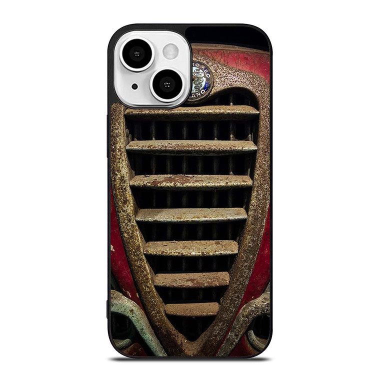 ALFA ROMEO RUSTY GRILL iPhone 13 Mini Case Cover ALFA ROMEO RUSTY GRILL iPhone 13 Mini Case Cover