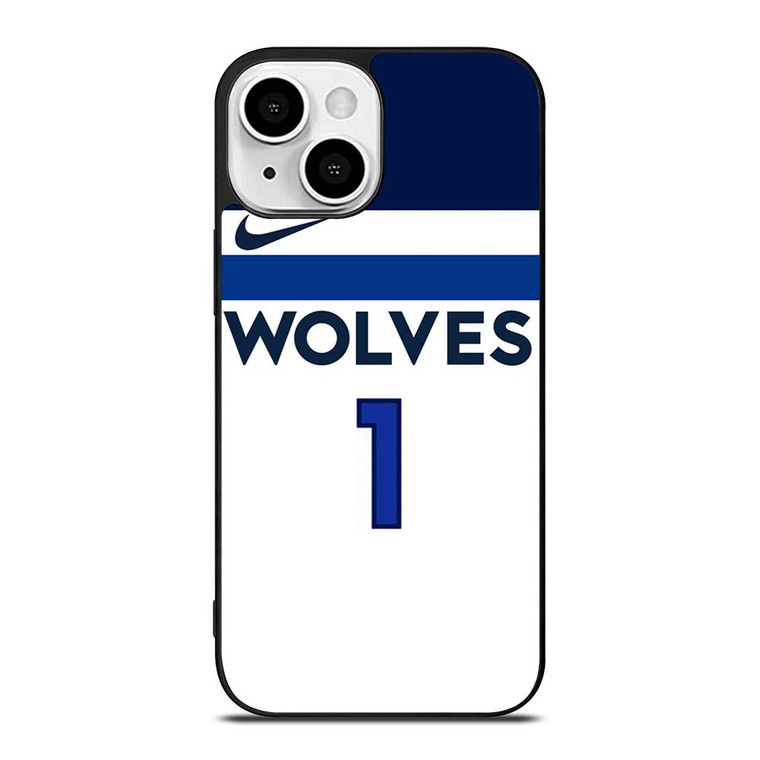 ANTHONY EDWARDS MINNESOTA TIMBERWOLVES NBA iPhone 13 Mini Case Cover